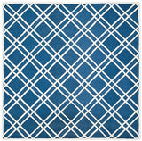 Safavieh Cambridge Cam142G Navy Blue / Ivory Rugs - Safavieh - cam142g - 6sq