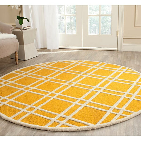 Safavieh Cambridge Cam142Q Gold / Ivory Rugs - Safavieh - cam142q - 6sq