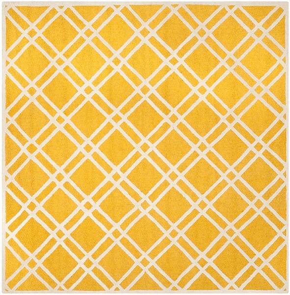 Safavieh Cambridge Cam142Q Gold / Ivory Rugs - Safavieh - cam142q - 6sq