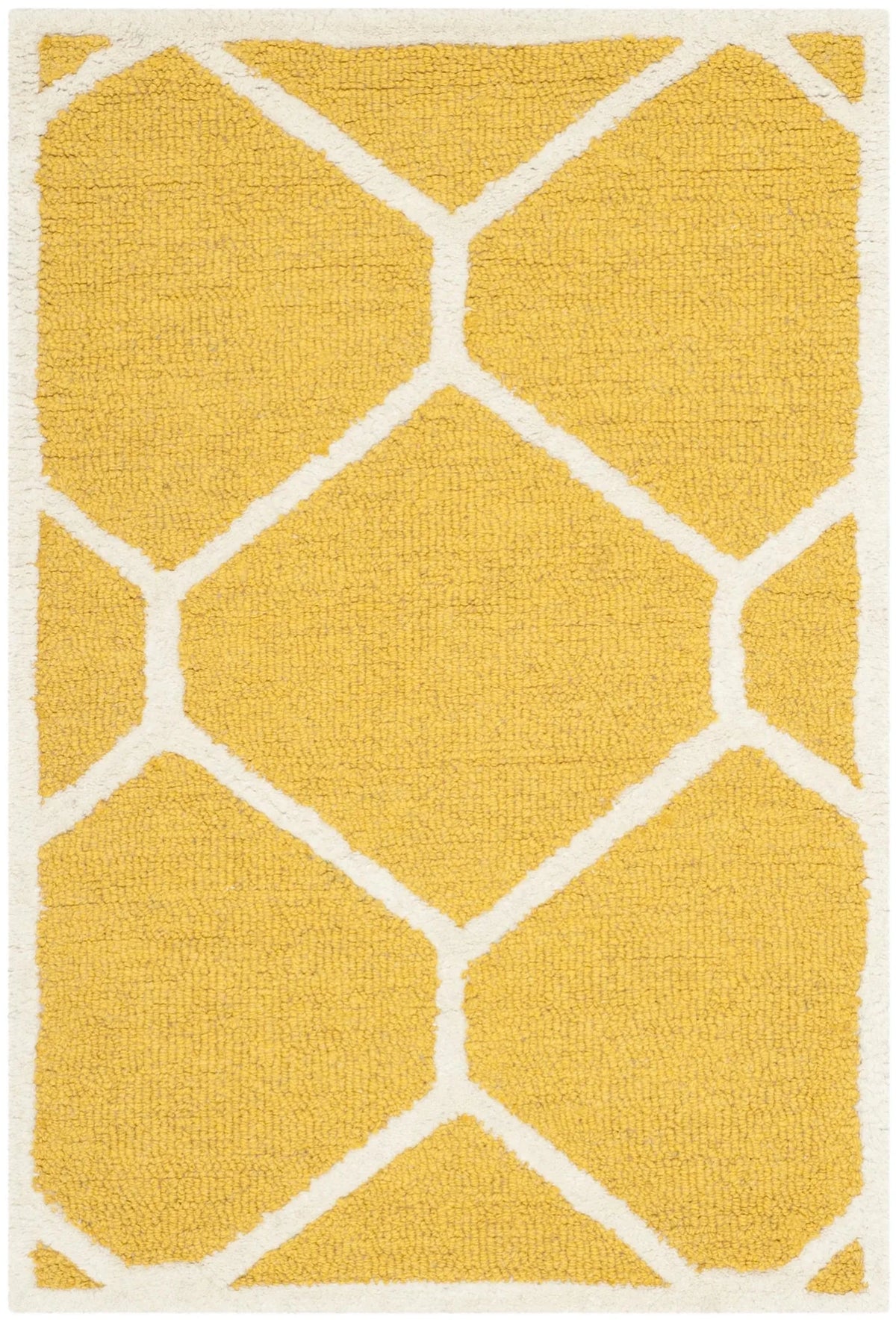 Safavieh Cambridge 2'-0" x 3'-0" Rug in Gold / Ivory