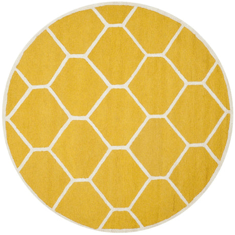 Safavieh Cambridge 6'-0" x 6'-0" Rug in Gold / Ivory