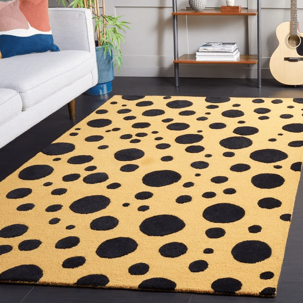 Safavieh Cambridge Cam147D Gold/Black Rug - Safavieh - cam147d - 3