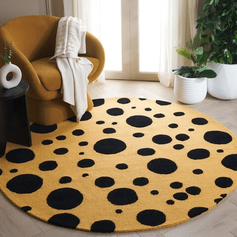 Safavieh Cambridge Cam147D Gold/Black Rug - Safavieh - cam147d - 6r