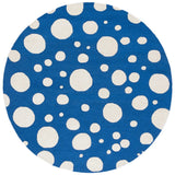 Safavieh Cambridge 6'-0" x 6'-0" Rug in Blue / Ivory