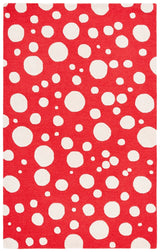 Safavieh Cambridge 4'-0" x 6'-0" Rug in Red / Ivory