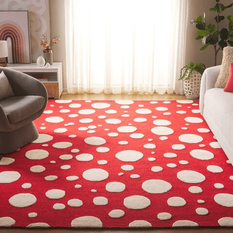 Safavieh Cambridge Cam147Q Red/Ivory Rug - Safavieh - cam147q - 3