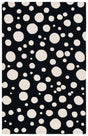 Safavieh Cambridge 4'-0" x 6'-0" Rug in Black / Ivory