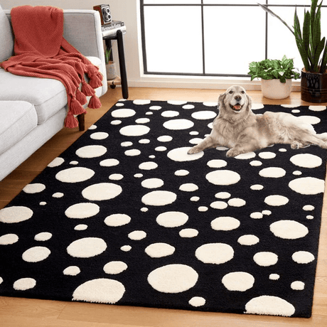 Safavieh Cambridge Cam147Z Black/Ivory Rug - Safavieh - cam147z - 6r