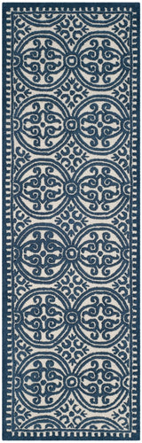 Safavieh Cambridge Cam232B Ivory/Navy Rug - Safavieh - cam232b - 26