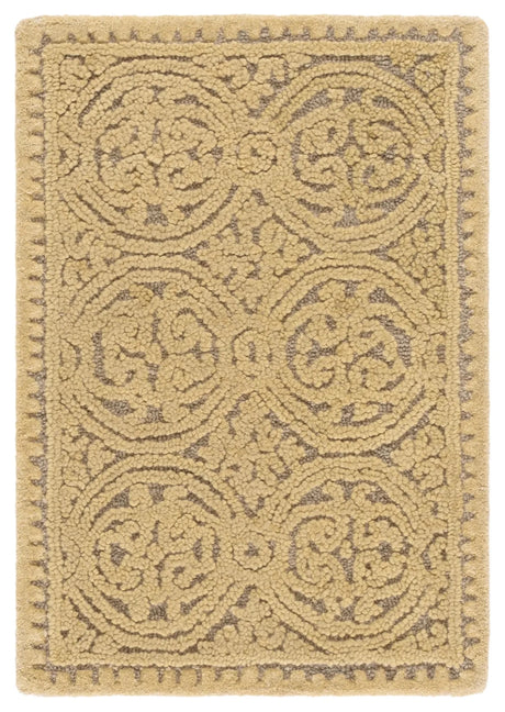Safavieh Cambridge 2'-0" x 3'-0" Rug in Light Gold / Dark Gold