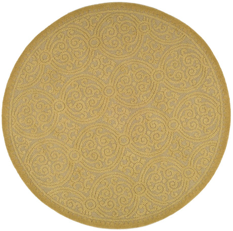 Safavieh Cambridge 6'-0" x 6'-0" Rug in Light Gold / Dark Gold