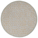 Safavieh Cambridge 6'-0" x 6'-0" Rug in Blue / Gold