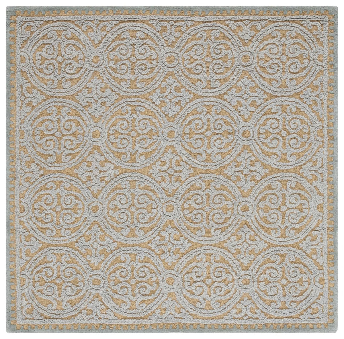 Safavieh Cambridge 6'-0" x 6'-0" Rug in Blue / Gold