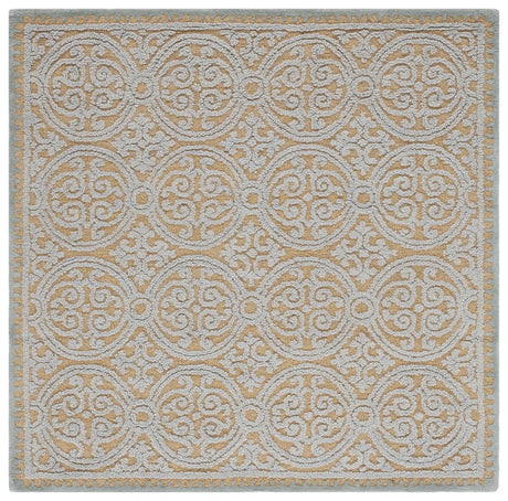 Safavieh Cambridge 6'-0" x 6'-0" Rug in Blue / Gold