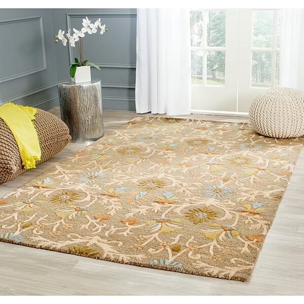 Safavieh Cambridge Cam235A Moss / Multi Rugs - Safavieh - cam235a - 2