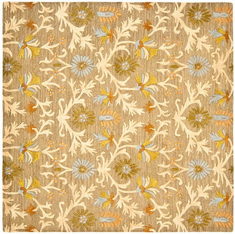 Safavieh Cambridge Cam235A Moss / Multi Rugs - Safavieh - cam235a - 4sq