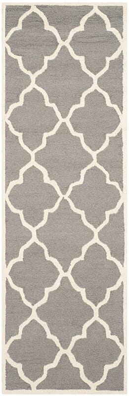 Safavieh Cambridge Cam312D Dark Grey / Ivory Rugs - Safavieh - cam312d - 26