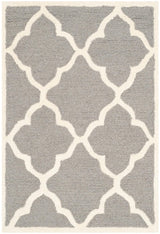 Safavieh Cambridge Cam312D Dark Grey / Ivory Rugs - Safavieh - cam312d - 6r