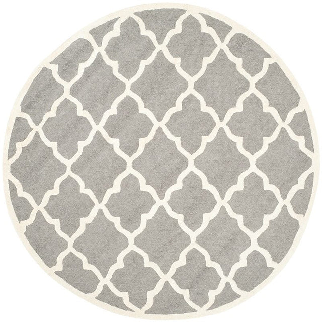 Safavieh Cambridge Cam312D Dark Grey / Ivory Rugs - Safavieh - cam312d - 6r