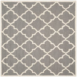 Safavieh Cambridge Cam312D Dark Grey / Ivory Rugs - Safavieh - cam312d - 6sq