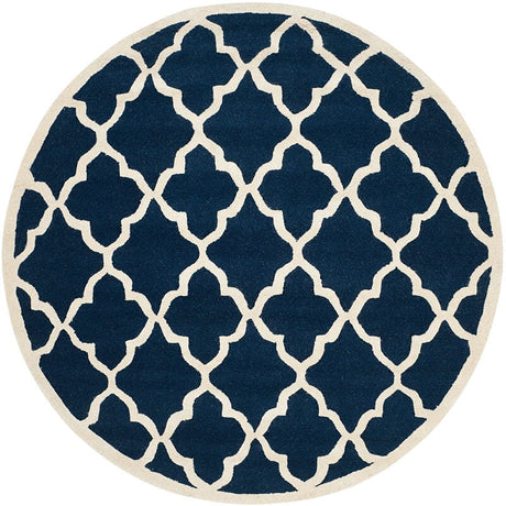 Safavieh Cambridge Cam312M Navy / Ivory Rugs - Safavieh - cam312m - 6r