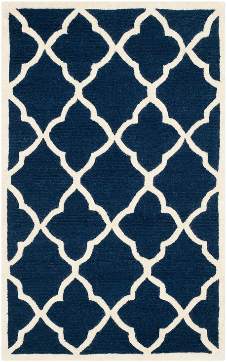 Safavieh Cambridge Cam312M Navy / Ivory Rugs - Safavieh - cam312m - 6r