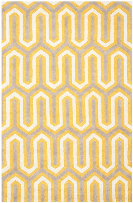 Safavieh Cambridge Cam351Q Gold / Grey Rugs - Safavieh - cam351q - 2