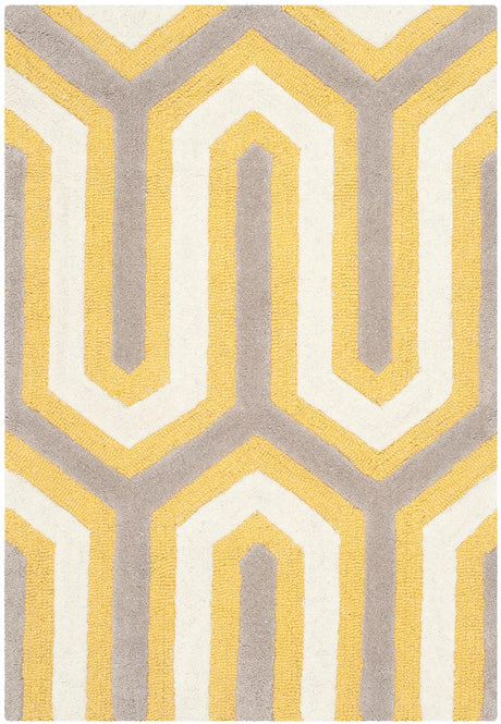 Safavieh Cambridge Cam351Q Gold / Grey Rugs - Safavieh - cam351q - 6r