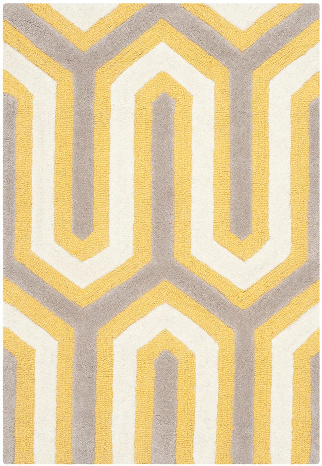 Safavieh Cambridge Cam351Q Gold / Grey Rugs - Safavieh - cam351q - 6r