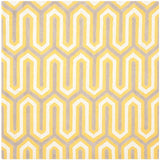 Safavieh Cambridge Cam351Q Gold / Grey Rugs - Safavieh - cam351q - 6sq