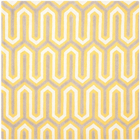 Safavieh Cambridge Cam351Q Gold / Grey Rugs - Safavieh - cam351q - 6sq