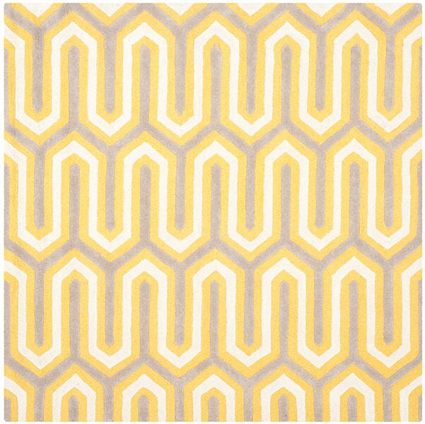 Safavieh Cambridge Cam351Q Gold / Grey Rugs - Safavieh - cam351q - 6sq