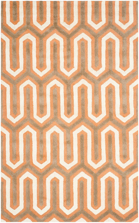 Safavieh Cambridge Cam351Y Orange / Grey Rugs - Safavieh - cam351y - 2