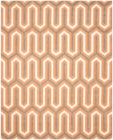 Safavieh Cambridge Cam351Y Orange / Grey Rugs - Safavieh - cam351y - 6r
