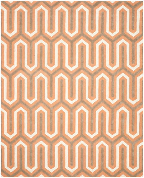 Safavieh Cambridge Cam351Y Orange / Grey Rugs - Safavieh - cam351y - 6r