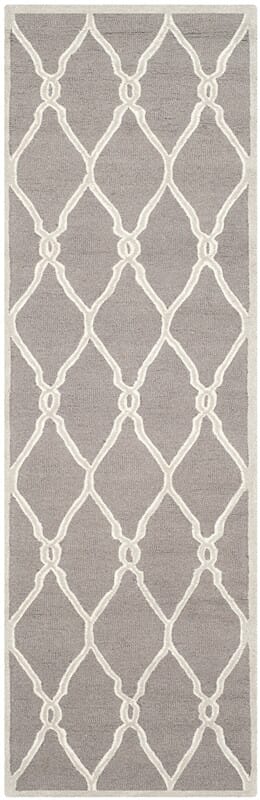 Safavieh Cambridge Cam352D Dark Grey / Ivory Rugs - Safavieh - cam352d - 26