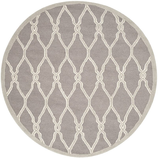 Safavieh Cambridge Cam352D Dark Grey / Ivory Rugs - Safavieh - cam352d - 6r