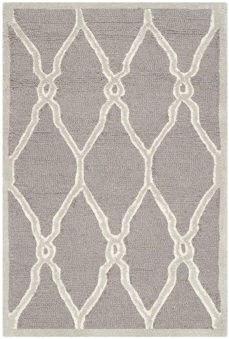 Safavieh Cambridge Cam352D Dark Grey / Ivory Rugs - Safavieh - cam352d - 6r