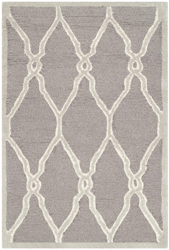 Safavieh Cambridge Cam352D Dark Grey / Ivory Rugs - Safavieh - cam352d - 6r