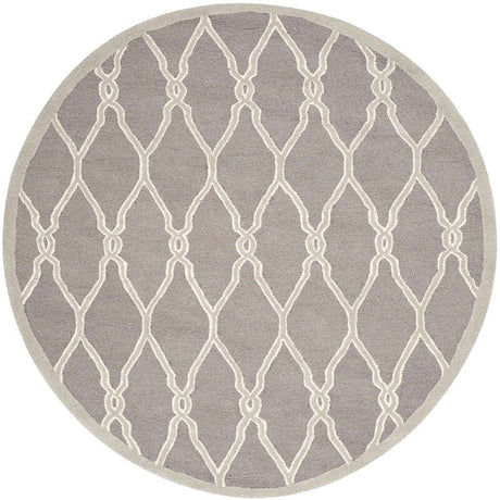 Safavieh Cambridge Cam352D Dark Grey / Ivory Rugs - Safavieh - cam352d - 8r