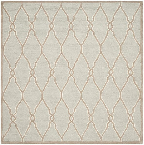 Safavieh Cambridge Cam352L Light Grey / Ivory Rugs - Safavieh - cam352l - 6sq