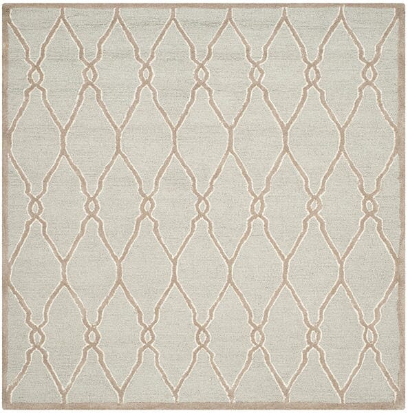 Safavieh Cambridge Cam352L Light Grey / Ivory Rugs - Safavieh - cam352l - 6sq