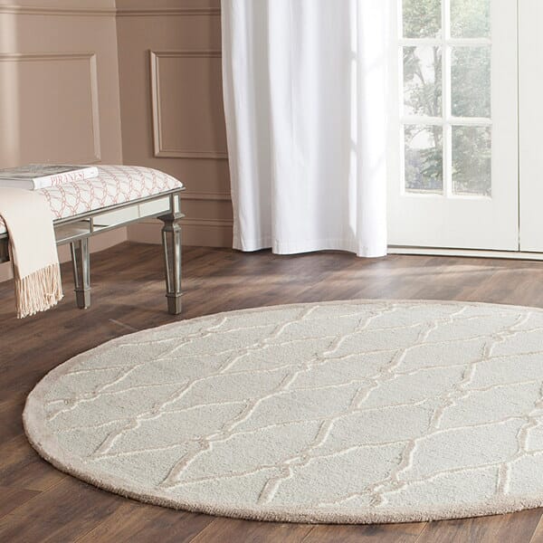 Safavieh Cambridge Cam352L Light Grey / Ivory Rugs - Safavieh - cam352l - 6sq