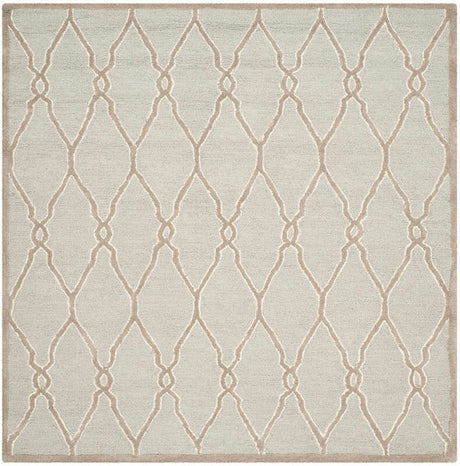 Safavieh Cambridge Cam352L Light Grey / Ivory Rugs - Safavieh - cam352l - 8sq