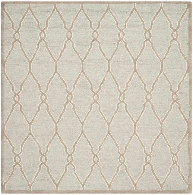 Safavieh Cambridge Cam352L Light Grey / Ivory Rugs - Safavieh - cam352l - 8sq