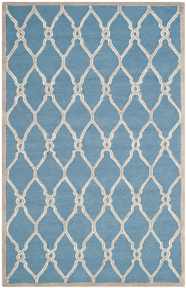 Safavieh Cambridge Cam352M Navy / Ivory Rugs - Safavieh - cam352m - 2