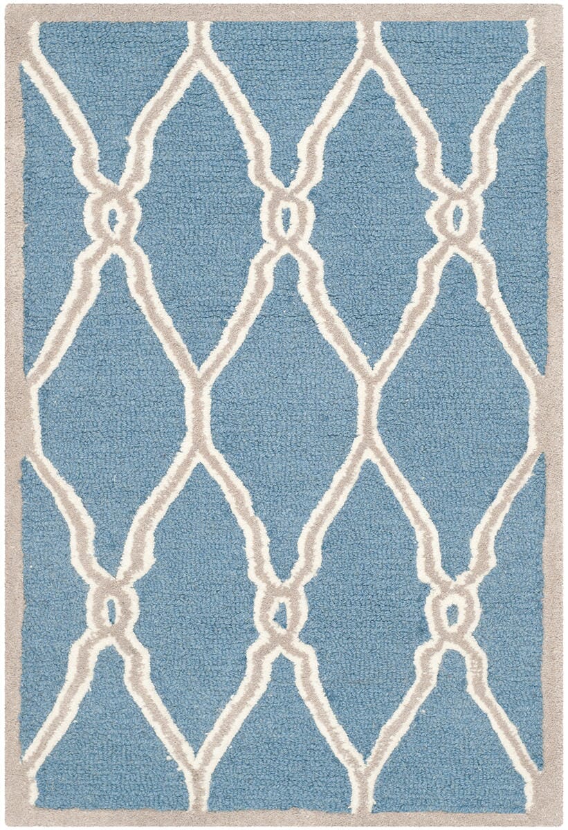 Safavieh Cambridge Cam352M Navy / Ivory Rugs - Safavieh - cam352m - 6r