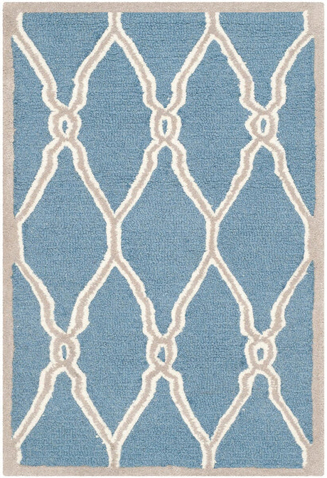 Safavieh Cambridge Cam352M Navy / Ivory Rugs - Safavieh - cam352m - 6r