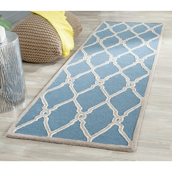 Safavieh Cambridge Cam352M Navy / Ivory Rugs - Safavieh - cam352m - 6sq