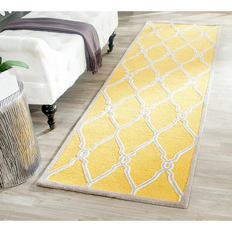 Safavieh Cambridge Cam352Q Gold / Ivory Rugs - Safavieh - cam352q - 6sq